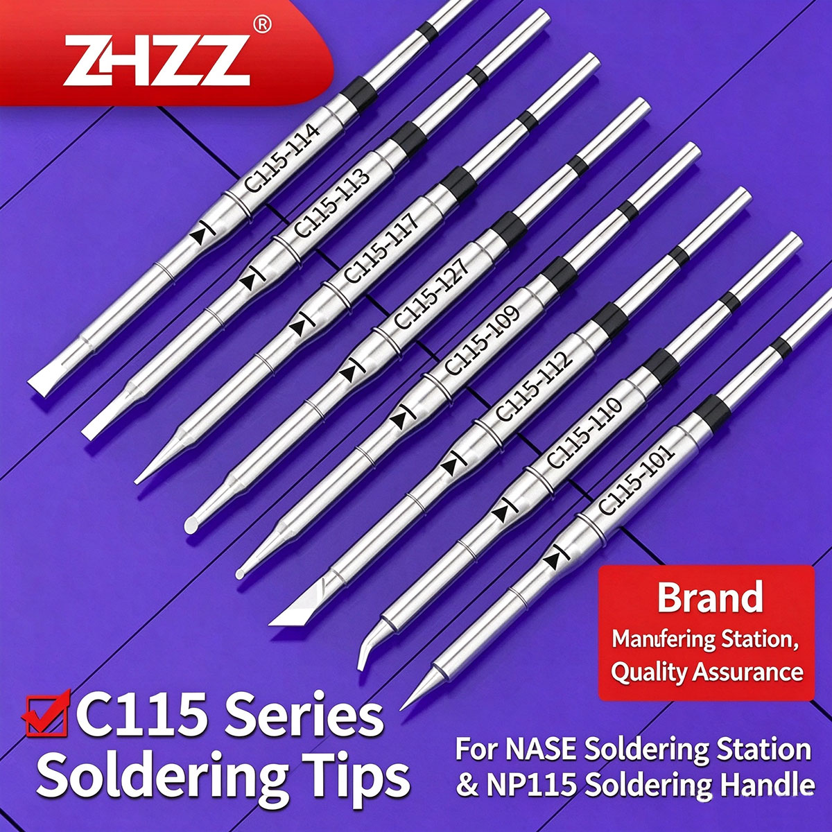 C115 Soldering Iron Tips C115- - C115 Nano Soldering Iron Station ulasan dan harga