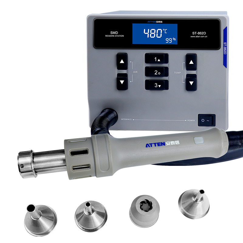 Best 1000W ST862D Hot Air Rewo - Hot Air Rework Station 861Dw ulasan dan harga