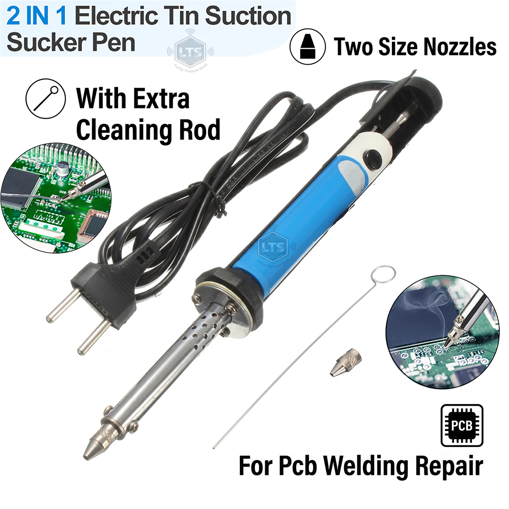US 110V EU 220V Electric Tin S - Desoldering Pump Electric Vacuum Station ulasan dan harga
